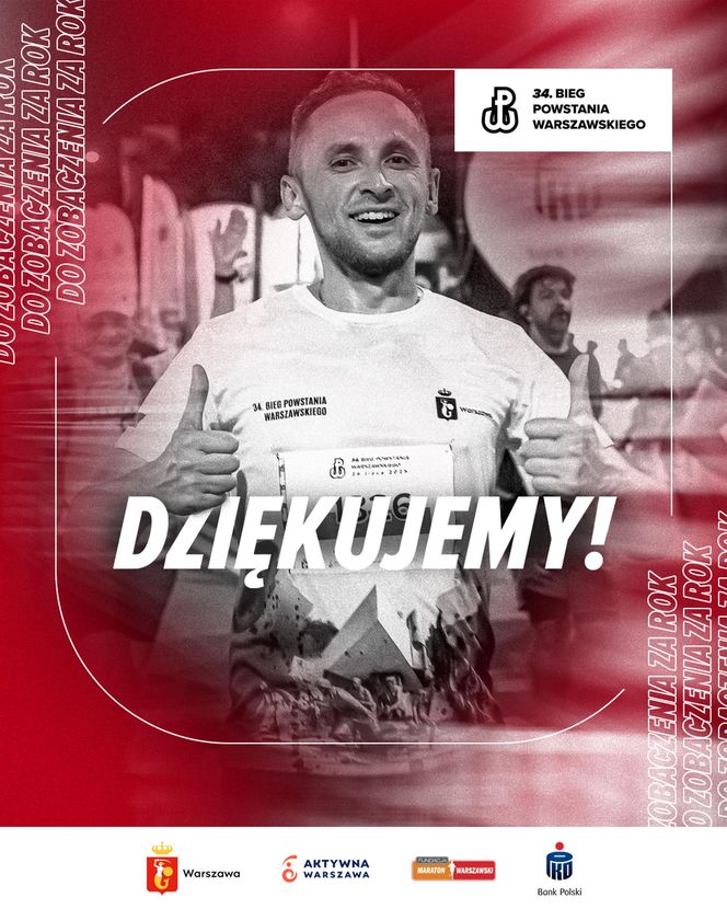 34. Bieg Powstania Warszawskiego 2025