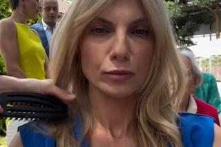 Na Wspólnej na planie. Monika (Sylwia Gliwa), Bruno (Dawid Czupryński), Kaja Kasprzyk (Alicja Kalinowska)