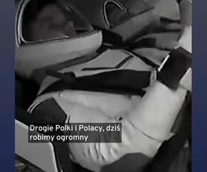 Tak gwiazdy reagują na lot Polaka w kosmos