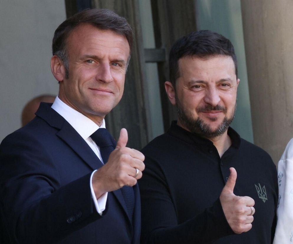 Rozmowa Zełenskiego z Macronem. Jednakowo postrzegamy kluczowe dla Europy kwestie bezpieczeństwa