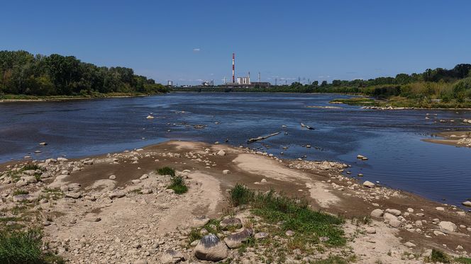 Warszawa. Rekordowy stan wody w Wiśle