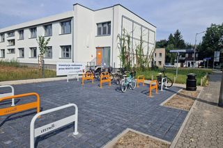 Nowy parking rowerowy w Lesznie
