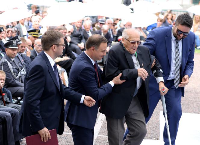 Prezydent Andrzej Duda na obchodach 72 rocznicy wybuchu Powstania Warszawskiego