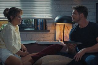 M jak miłość, odcinek 1837: Kama (Michalina Sosna), Marcin (Mikołaj Roznerski) 