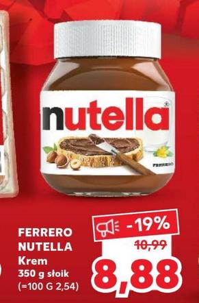 Nutella 8,88 zł