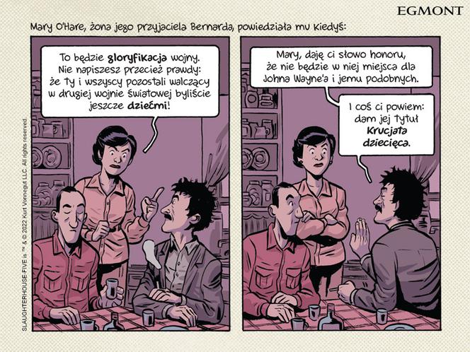 „Rzeźnia numer pięć” Kurta Vonneguta.