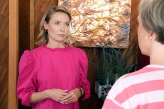 Barwy szczęścia odc. 3115. Dominika (Karolina Chapko), Sonia (Weronika Nockowska)