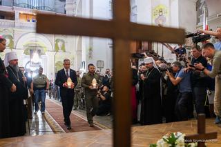 Prezydenci Duda i Zełenski  razem oddali hołd wszystkim niewinnym ofiarom Wołynia! Pamięć nas łączy! Razem jesteśmy silniejsi