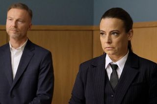 M jak miłość odc. 1872 po wakacjach. Magda (Anna Mucha), Andrzej Budzyński (Krystian Wieczorek)