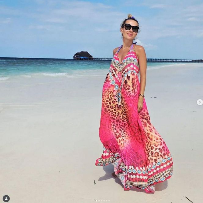 Małgorzata Opczowska była na rajskich wakacjach