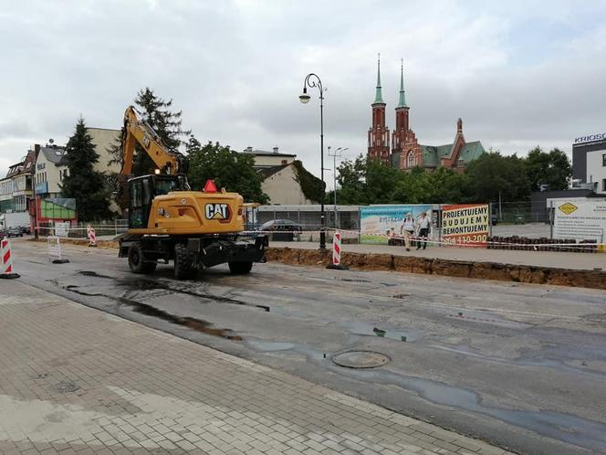 Remonty w centrum Siedlec i objazdy