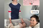Na dobre i na złe nowy sezon. Kubuś (Wiktor Trojan), Blanka (Pola Gonciarz), Nina (Rita Sobocińska) na planie