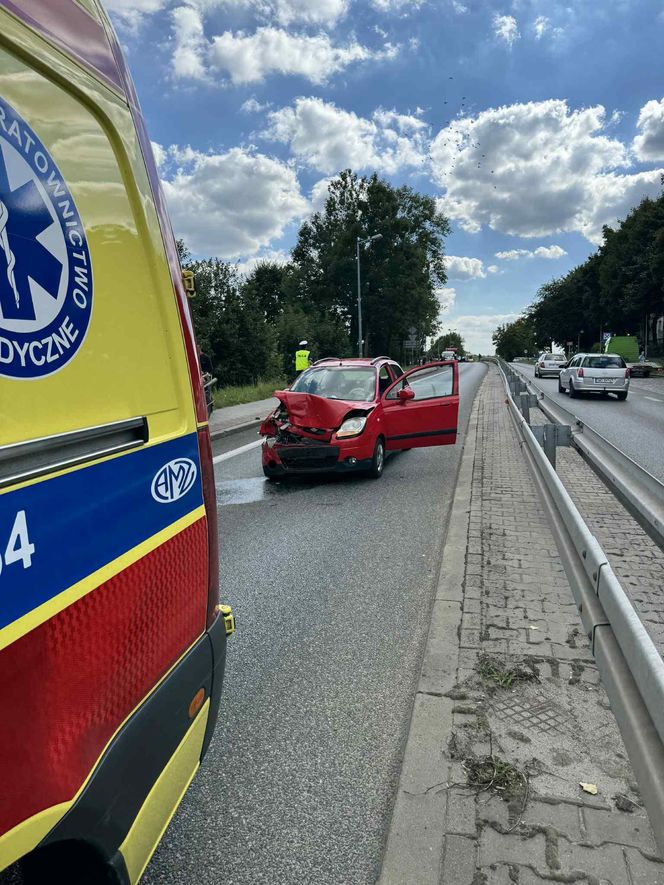 Wypadek w Wodzisławiu