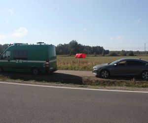 Panika w Czosnówce po upadku drona.
