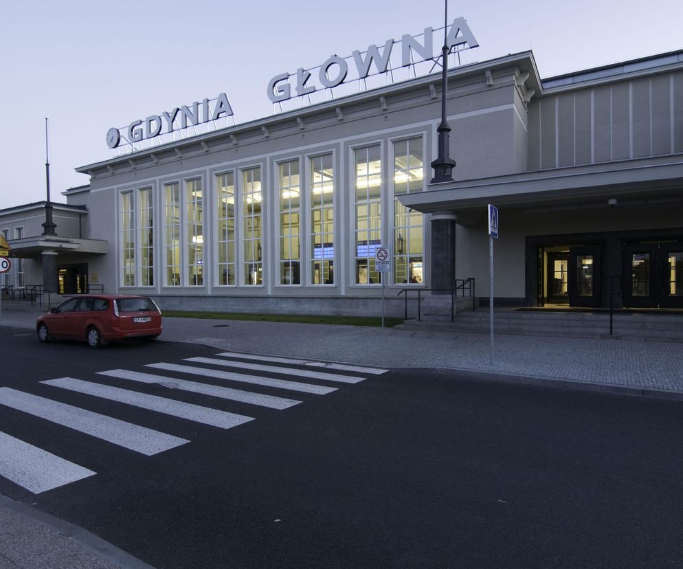 Dworzec Gdynia Główna obecnie 