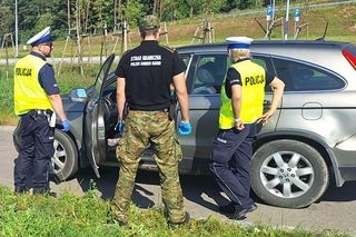 Zatrzymali Hondę i się zaczęło. Syryjczycy nielegalnie przekroczyli granicę z Litwą