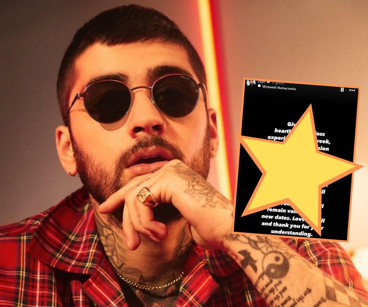 Zayn Malik wstrzymuje pierwszą solową trasę! Czy po śmierci Liama Payne