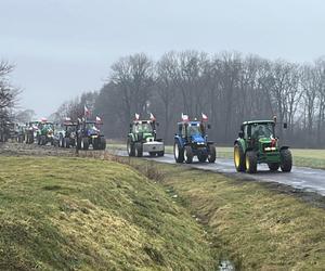 Rolnicy blokują drogi wokół Wrocławia. Setki ciągników, utrudnienia w wielu miejscach 