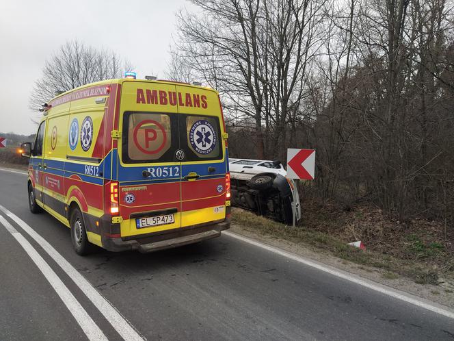 Koszmar na drodze! Bus przewożący dzieci wypadł z drogi. W szoitalu jest 7 osób!