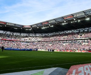 Kibice Górnika Zabrze na stadionie