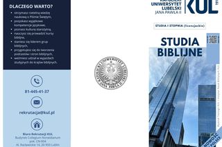 Na KUL ruszają unikatowe studia na skalę Polski i świata [AUDIO]
