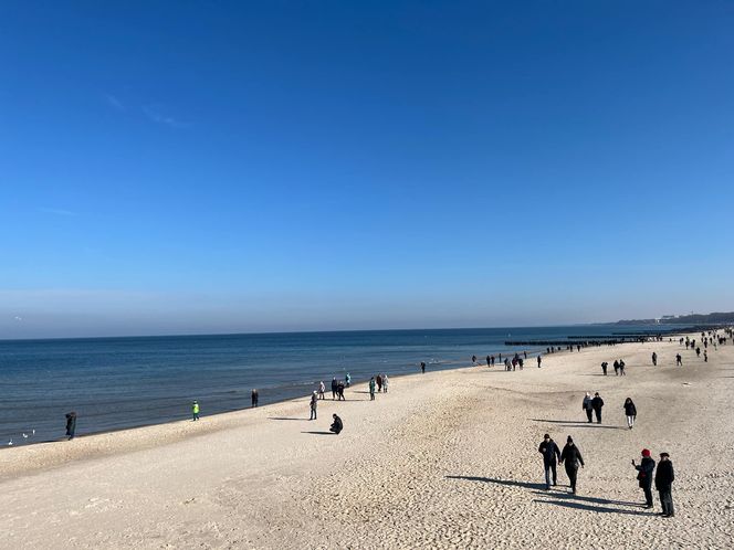 Kołobrzeg w ostatni weekend lutego