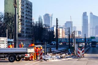 Tramwaj na Kasprzaka - styczeń 2024 