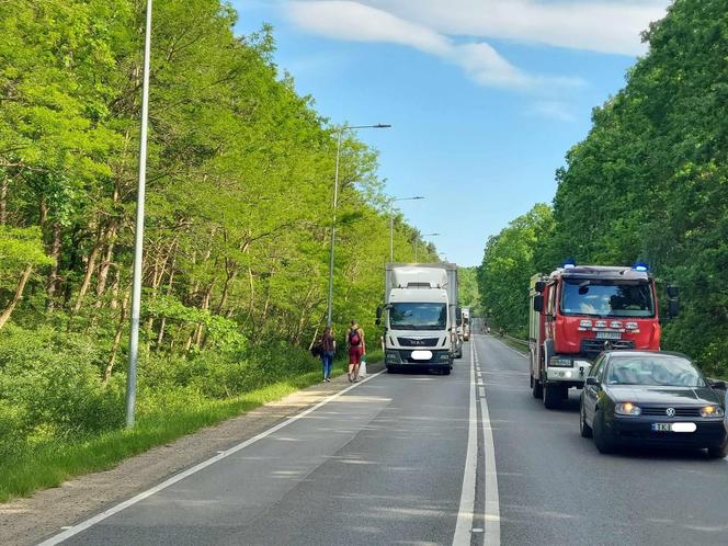 Starachowice. Wypadek ulica Ostrowiecka 