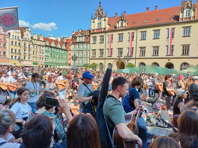 Gitarowy Rekord Świata 2024 we Wrocławiu