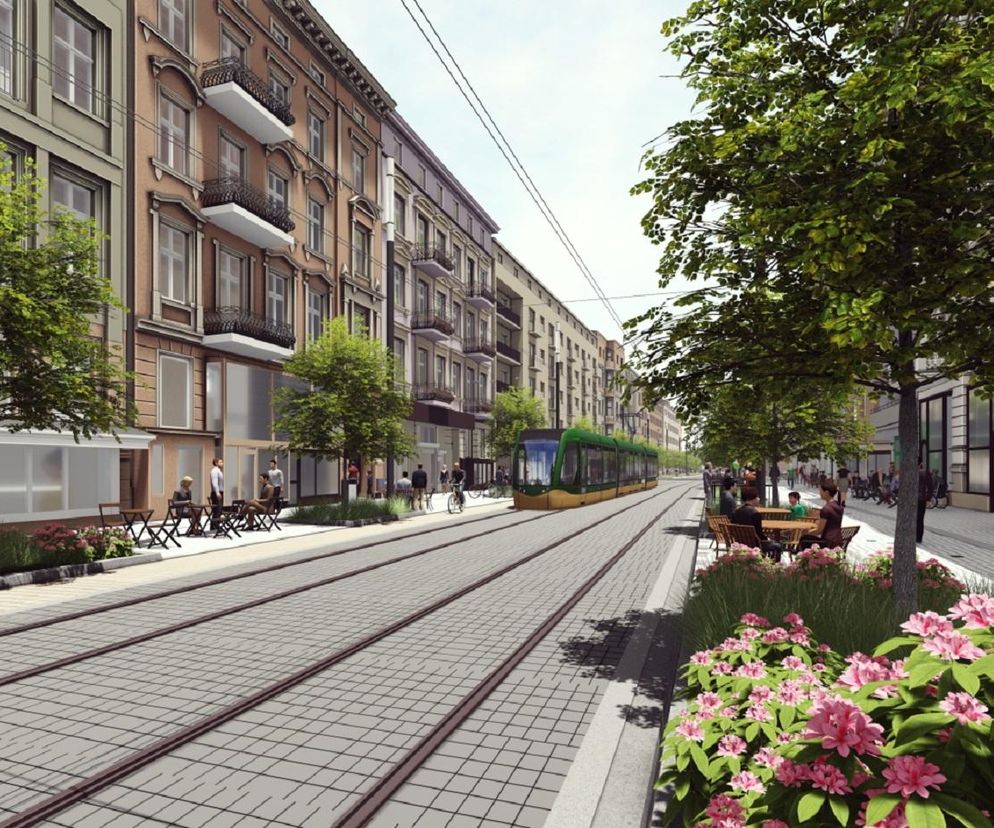 Budowa trasy tramwajowej na ul. Ratajczaka