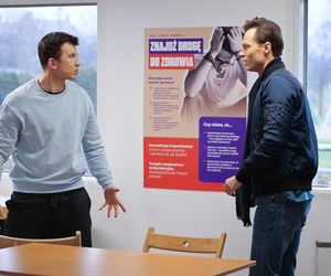Pierwsza miłość, odcinek 3959: Krystian (Patryk Pniewski), Alan (Alan Andersz)