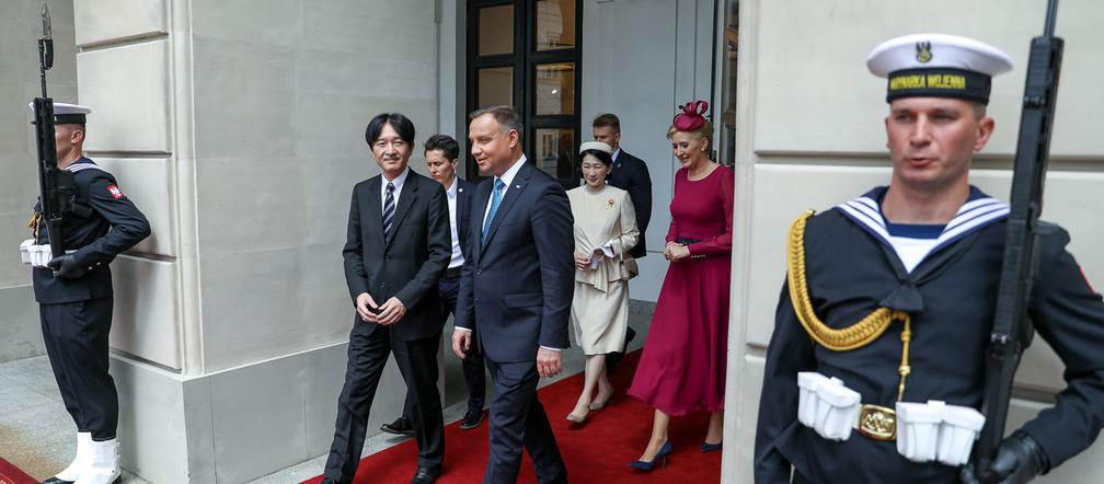 Para prezydencka spotkała się z japońską parą książęcą
