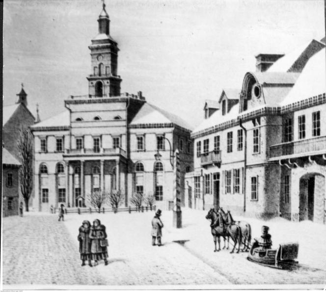 Zima w Lublinie na archiwalnych zdjęciach