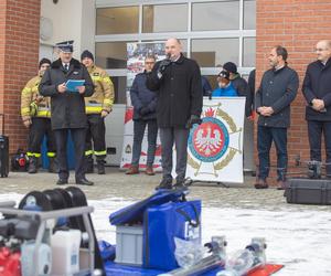 Strażacy otrzymali drony i narzędzia hydrauliczne