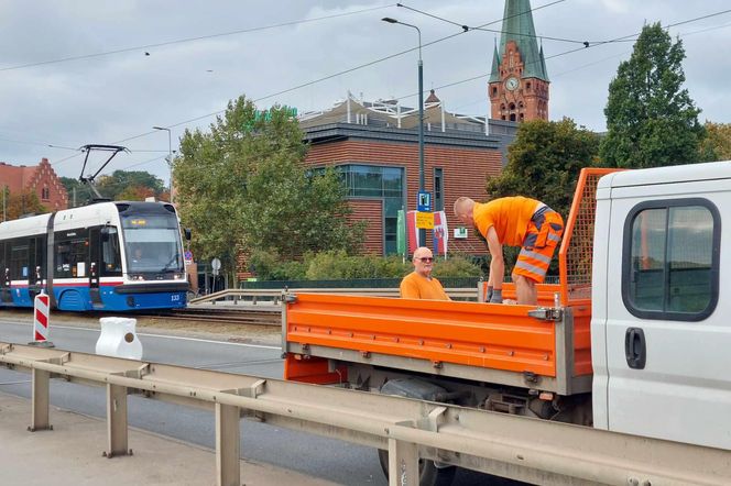 Most Bernardyński w Bydgoszczy jest częściowo zamknięty. Awarii podobno wcześniej nie dało się wykryć