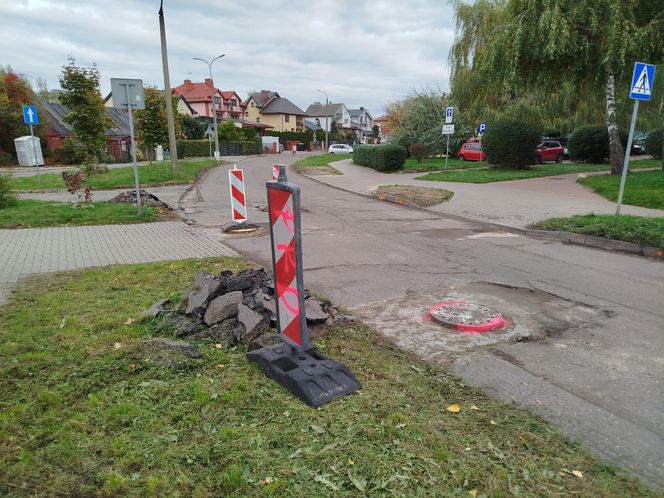 Trwa remont nawierzchni ulic Romanówka i Unitów Podlaskich w Siedlcach