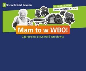 Zagłosuj we Wrocławskim Budżecie Obywatelskim WBO. Głosować może każdy! 