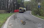 Tragedia na drodze w Tychach. Zginął 43-letni motocyklista. Jechał za szybko