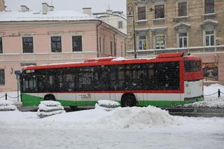 Śnieżyca w Lublinie