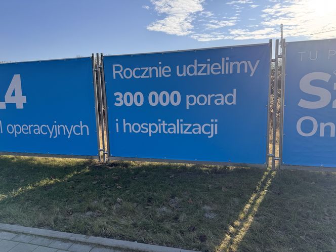 Nowy Szpital Onkologiczny we Wrocławiu rośnie w oczach