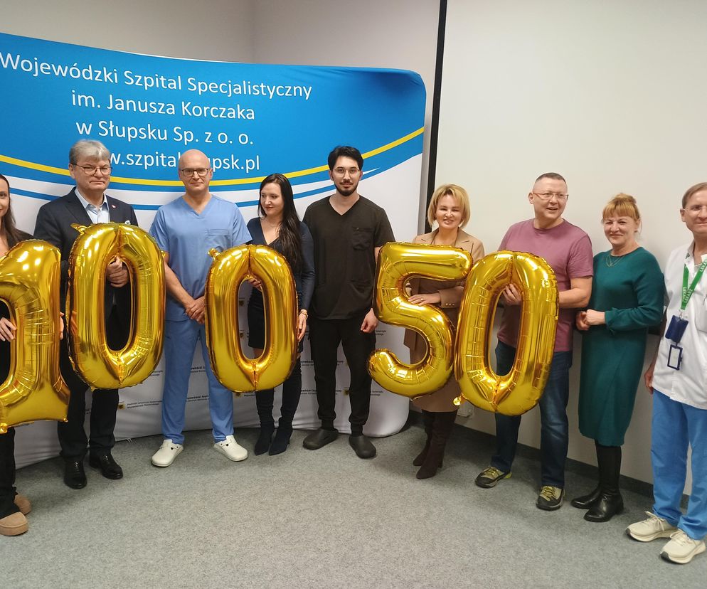 Jubileusz operacji robotycznych w słupskim szpitalu 