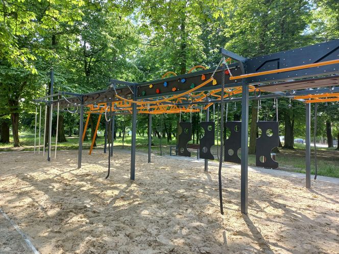 Ninja Park w Lesznie gotowy. To ekstremalny tor przeszkód