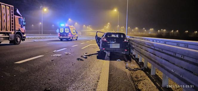 Wypadek na A4 w Gorliczynie [ZDJĘCIA]