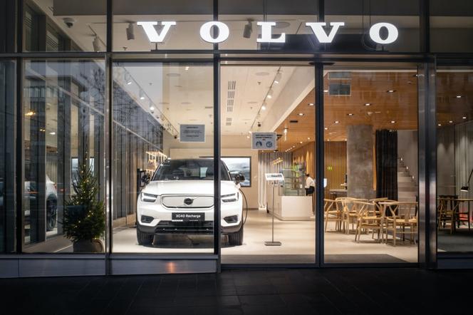 Salon sprzedaży samochodów Volvo