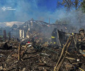 Miasto Sumy na Ukrainie.