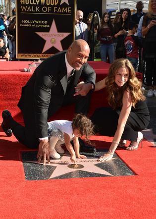 Dwayne Johnson - Walk of Fame