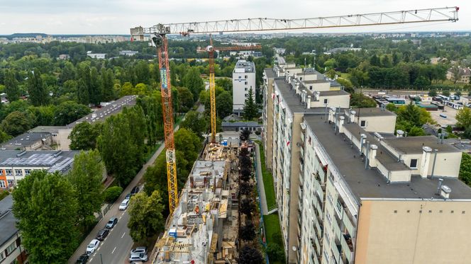 Inwestycja Wola Księcia Janusza w Warszawie w budowie