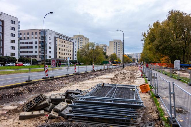 Budowa tramwaju na Stegny – utrudnienia na św. Bonifacego