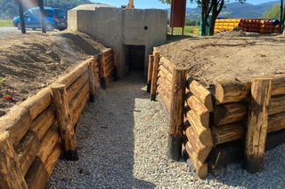 Skansen fortyfikacji polowych w Barcicach 