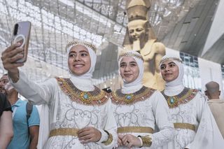 WIelkie Muzeum Egipskie w Gizie 